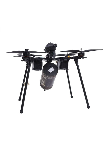 FPV Дрон 13-дюймовий Bora Industries, Оптоволоконний модуль: 20 км, Камера: цифрова IMX335 15 фото