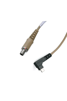 Кабель INVISIO IntelliCable CC01 USB-C для PTT-системи, 800mm, INV29773, Колір: Tan 9 фото